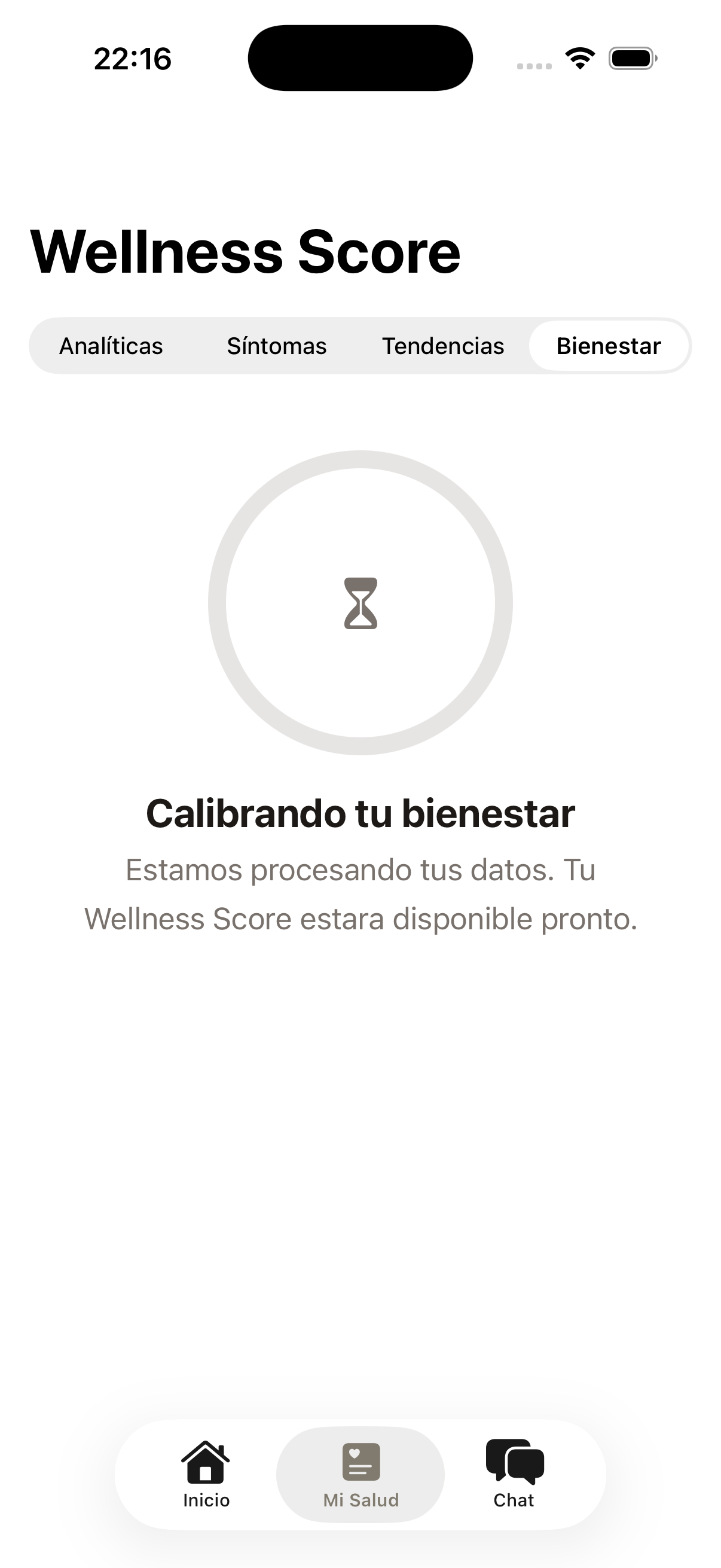 Datos de wearable en meno+
